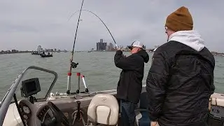 Detroit River Walleye Fishing Spring 2023