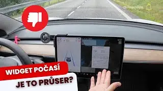 Nový widget počasí v Tesle, je to průser jako teslácké stěrače?  | MojeTesla.cz | # 105 |