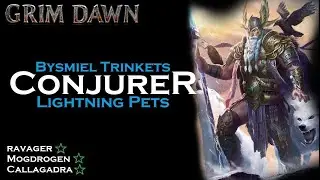 CELESTIAL KILLER! Lightning Pets Hardcore Guide (Conjurer) [Grim Dawn]