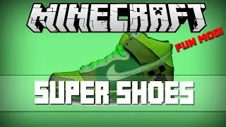 Minecraft: SUPER SHOE MOD (INSANE VARIETY OF SHOES!!!) Mod Showcase