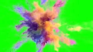 Holi colours! Green screen video! No copyright!