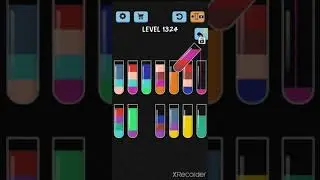 solve and solution water color sort game level 1324