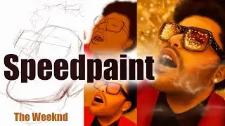 SPEEDPAINT | The Weeknd | Рисую портрет в Photoshop