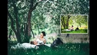 Matt Green Effect in Photoshop || Camera Raw Filter || Photoshop CC Tutorial