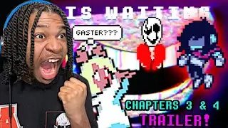 IS THAT GASTER??? NEW DELTARUNE TRAILER / RELEASE DATE ANNOUCED REACTION