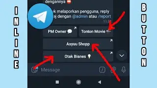 How To Make Buttons In Telegram Groups / Channels