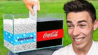 Eksperyment: COCA COLA vs MENTOSY pod WODĄ!