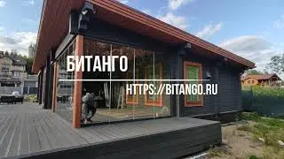 Безрамное остекление террасы