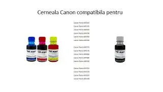 Cerneala Canon, Cerneala cpmpatibila Canon, Ceneala universala Canon, Cerneala Canon Pixma, #foryou