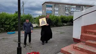 28.06.22 Икона с мощами святого преподобного Сергия Радонежского