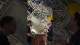 Das Hubble -Weltraumteleskop Felix von WAI und Mo am staunen