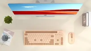 Ultra-thin keyboard and mouse combo, perfect for on-the-go iPad use!#micropack