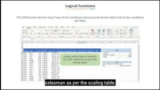 Part 3.3- Logical Function in excel