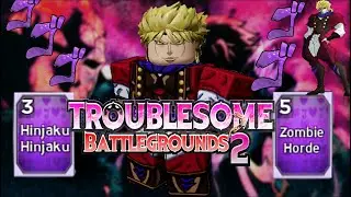 DIO BRANDO DESTROYED RANKED!  | Troublesome Battlegrounds 2 | 1v1 | Roblox | TB 2 | JoJo | Ranked |