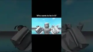 Who wants to be in it? 🥺 #roblox
