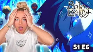 JINWOO DESTROYED THEM | Solo Leveling Season 1 Episode 6 Reaction