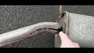 Repairing a Rusty Exhaust.