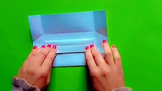 DIY - Easy origami envelope tutorial |without glue, Tap#diy#envelope#valentinescrafts#subscribe#yt