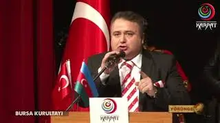 Dünya Karapapak Türkleri Birliği Kurultayları - KARPAT Onursal Başkanı Seyfullah TÜRKSOY