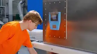 Машина мойки тары тоннельного типа
