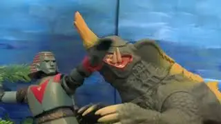 Giant Robo Vs Neronga & Gabora (Film Test)