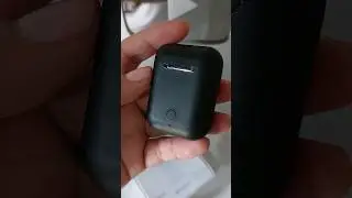 Como saber que está carregando a caixinha e os fones i12 #dicas #shorts #fonesdeouvido
