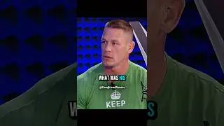 John Cena On Calling The Rock Out For Writing Promos On His Wrist