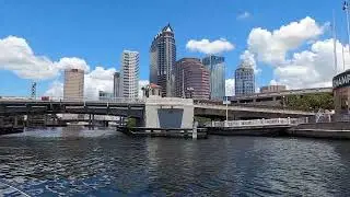 Boating Tampa Bay, Beer Can Island & St Petersburg Pier.
