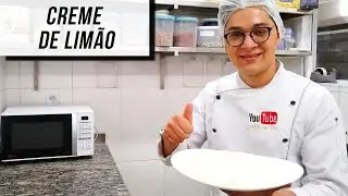 Receita do Delicioso Creme de Limão | Chef Marcos Aurélio
