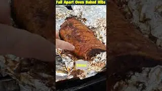Sticky Oven Baked Ribs. 2.5 hour Cooking & Fall Apart.