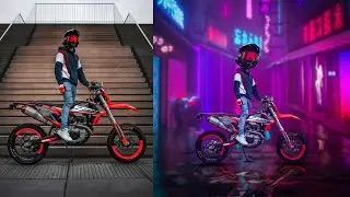 HOW TO MAKE MOTO MINIATURE IN PHOTOSHOP #Moto #Miniature