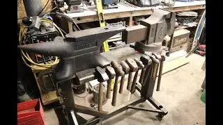 anvil and vise stand