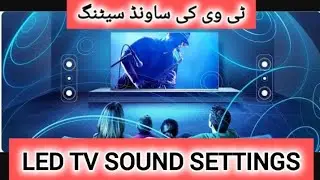 LED TV Sound Effect Settings// #led #tv #dawlance #domesticappliances #household