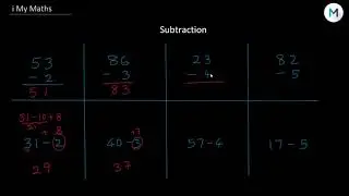 Addition and Subtraction of One digit number from Two digit number