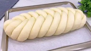 Only 1 secret ingredient! Russian bread - HALA! Ingenious recipe! Ideal dough