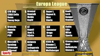 UEFA Europa League 2020 (UEL). Matchday 2. Results. Table. Fixtures.