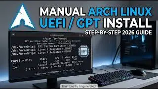Arch Linux UEFI/GPT Install Guide