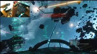 Star Citizen - GALDIUS DOGFIGHT w/ JOYSTICK CAM