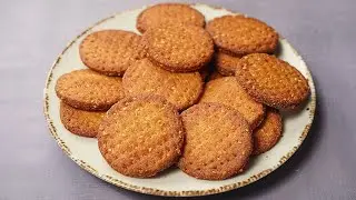 No Egg No Oven Suji Fried Cookies | Crunchy Semolina Snacks Recipe | Yummy