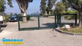 Özbosan - Otomatik Yana Kayar Bahçe Garaj Kapısı