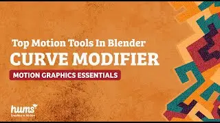 Motion Graphic Essentials | Top Motion Tools for Blender | Curve Modifier Complete