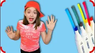 Прикольные Маркеры Cool Markers Маша Рисует Волшебными Маркерами