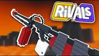 Pixel Flamethrower Skin Showcase | Roblox Rivals