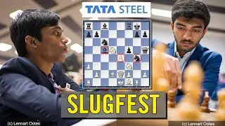 Slugfest | Gukesh D vs Praggnanandhaa R | Tata Steel Masters 2023
