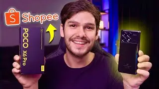 COMPREI um POCO X6 PRO na SHOPEE