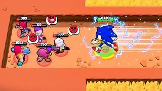 *NEW* SONIC BRAWLER RUINS THE GAME! (Brawl Stars 2024 Funny Moments #163)