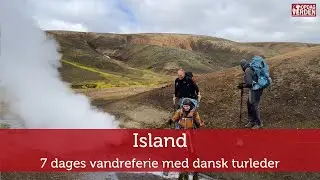 7 dages vandreferie på Island