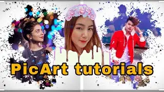 HOW I EDIT MY PICTURES BY USING PICSART TAGALOG VERSION+EASY TUTORIALS