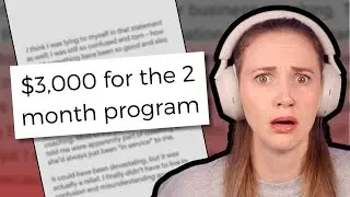 This Woman was MANIPULATED Into a Coaching Program She Could NOT AFFORD #scamstory