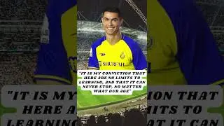 CRISTIANO RONALDO || LEGENDARY SOCCER PLAYER || INSPIRATION WORDS 